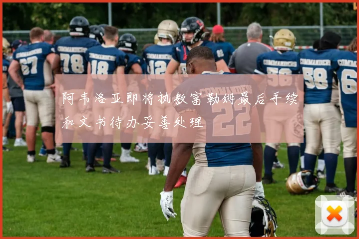 阿韦洛亚即将执教富勒姆最后手续和文书待办妥善处理